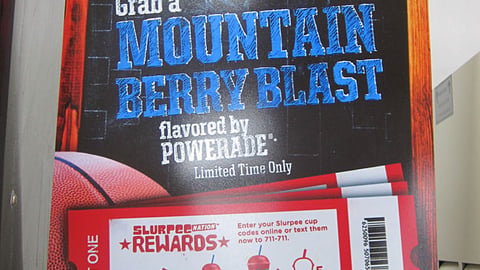 7-Eleven Slurpee 'Mountain Berry Blast' Poster