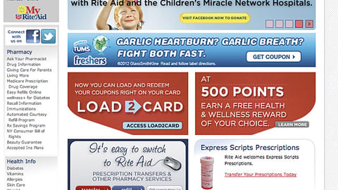 Rite Aid Children's Miracle Network Carousel Ad