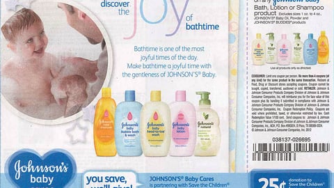Johnson's 'Baby Cares' FSI