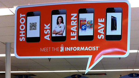 Rite Aid 'Informacist' Ceiling Banner
