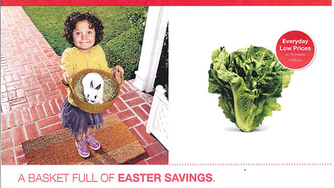 Target 'Easter Savings' Insert