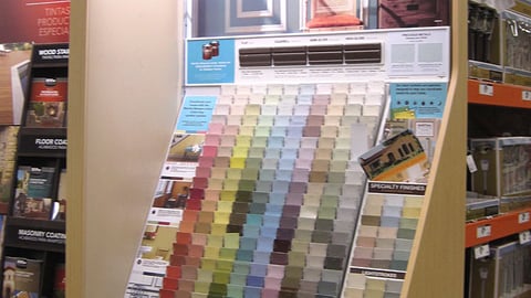Martha Stewart Living Color Chart Endcap