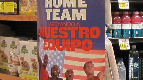 Fry's 'Home Team' Standee