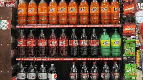 Fry's 'Home Team' Coca-Cola Endcap