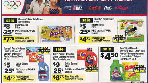 Dollar General 'Behind Every Champion' FSI