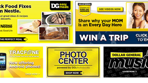 Dollar General 'Every Day Hero' Home Page Ad