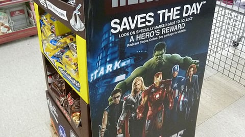 Hershey's 'Avengers' Quarter-Pallet