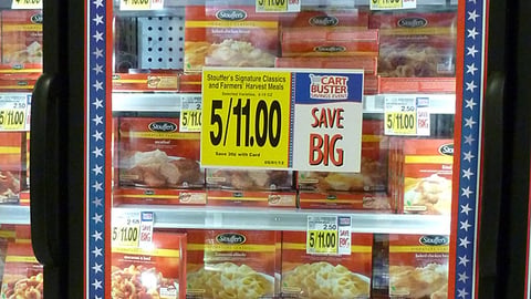 Kroger 'Cart Buster' Cooler Cling