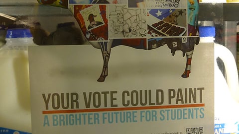 Safeway Lucerne 'Vote' Cooler Cling