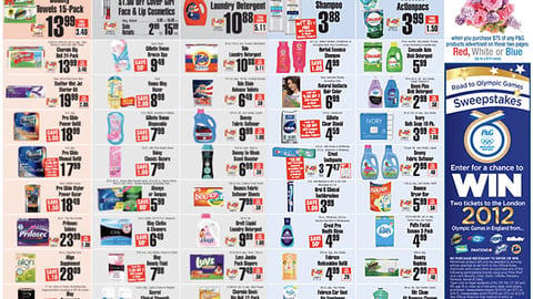 ShopRite P&G 'Red, White & Blue' Feature