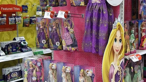 Target Disney 'Tangled Ever After' Endcap