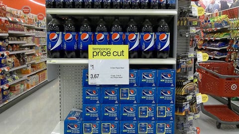 Target Pepsi Next Endcap