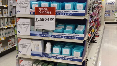 Target Boots Endcap