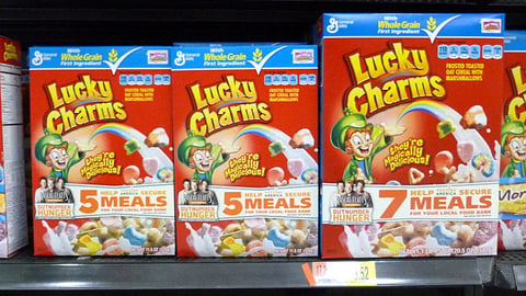 Lucky Charms 'Outnumber Hunger' Packaging