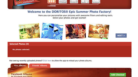 CVS Doritos 'Photo Factory' Facebook Page