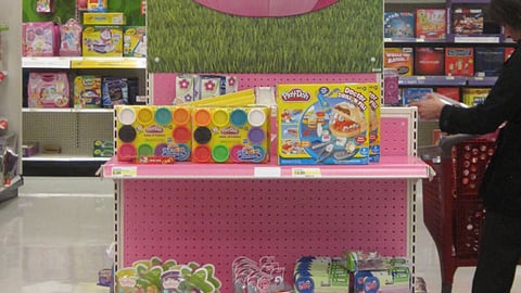 Target '$10 And Under' Easter Toy Endcap