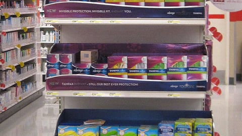 P&G Target 'Radiant You' Endcap