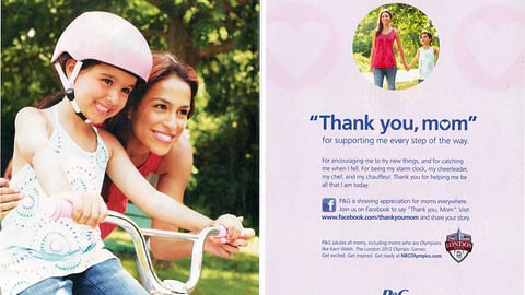 P&G brandSaver 'Thank You, Mom' Ad