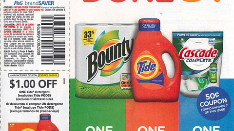 P&G 'One & Done' FSI