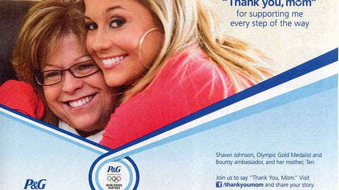 P&G 'Thank You, Mom' FSI