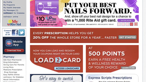 Rite Aid 'Nail Extravaganza' Carousel Ad