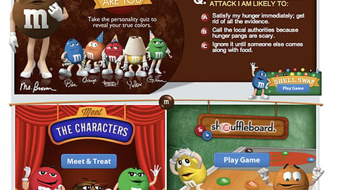Walmart.com M&M's 'Ms. Brown' Page
