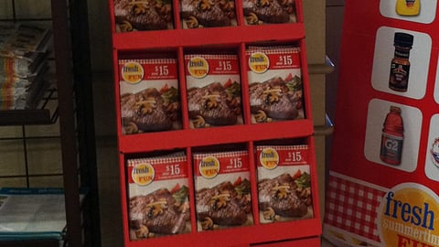 Jewel-Osco 'Fresh Summertime Fun' Shipper