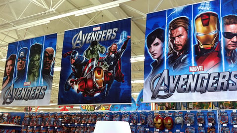 Toys "R" Us 'Avengers' Ceiling Banners