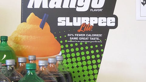 7-Eleven Fanta 'Sugar Free Mango' Poster
