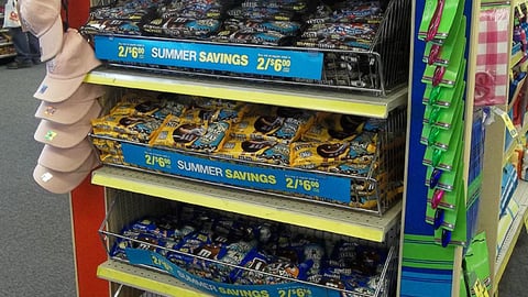 CVS M&M's 'Summer Savings' Endcap