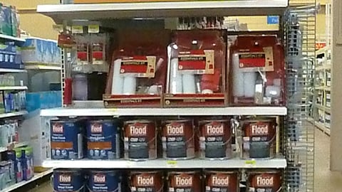 Walmart 'Projects Made Simple' Endcap