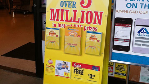 Albertsons 'Sizzlin' Summer Giveaway' Standee