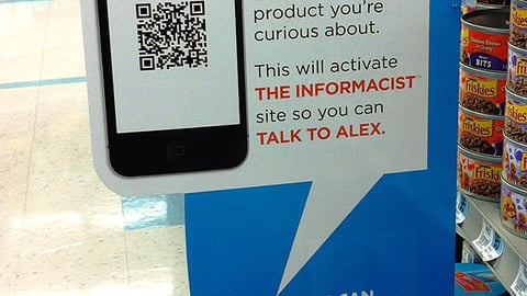 Rite Aid 'QR Codes' Aisle Violator