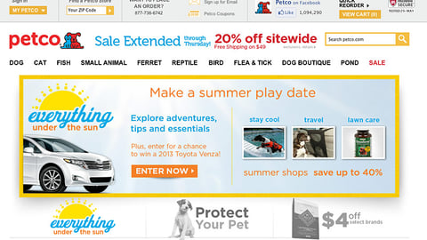 Petco 'Everything Under the Sun' Carousel Ad