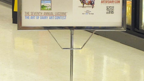 Dominick's Lucerne 'Vote' Stanchion