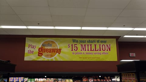 Acme 'Sizzlin' Summer Giveaway' Wall Banner