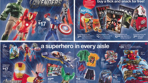 Target 'Avengers' Circular Insert