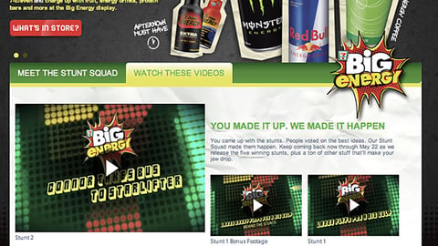 7-Eleven 'Big Energy' Webpage