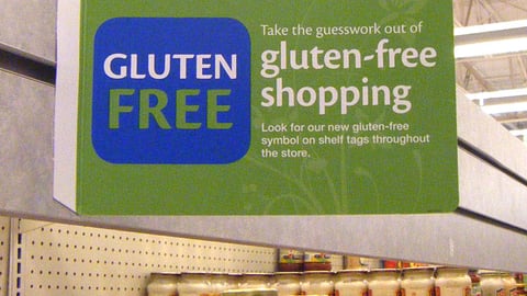 Giant-Carlisle 'Gluten Free' Sign