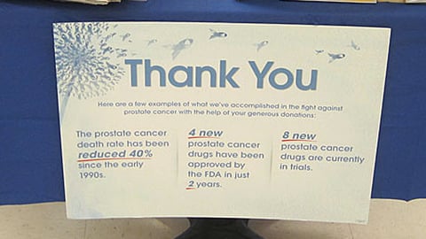 Dominick's 'Thank You' Sign
