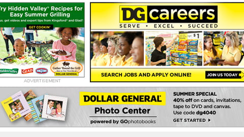 Dollar General 'Gather 'Round the Grill' Email Ad