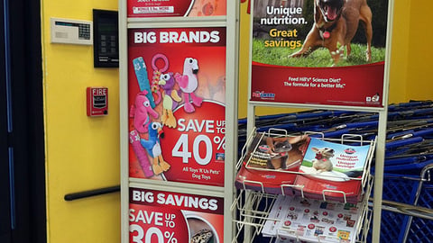 PetSmart 'Toys "R" Us Pets' Stanchion Sign