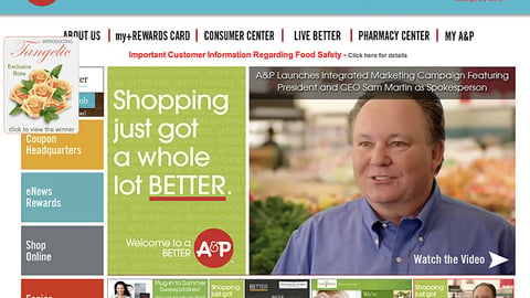 A&P 'Better' Carousel Ad