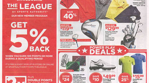Sports Authority 'The League' Feature