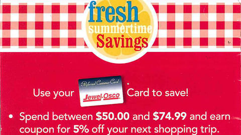 Jewel-Osco 'Memorial Day' Back Cover