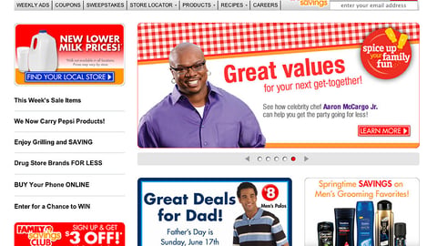 Family Dollar 'Spice Up' Carousel Ad