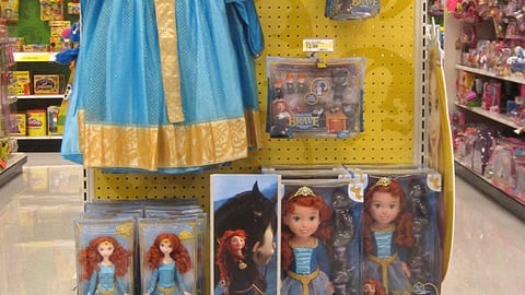 Target Disney 'Brave' Endcap
