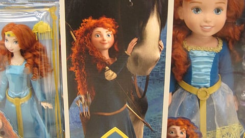 Target Disney 'Meet Merida' Shelf Sign
