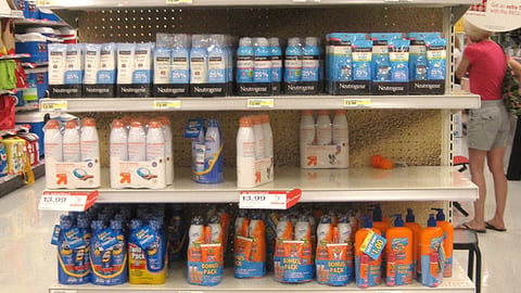 Target 'Hello Sun' Endcap