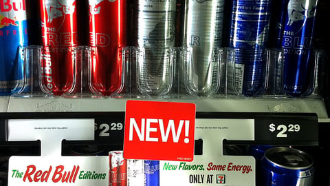 7-Eleven Red Bull Editions Merchandising